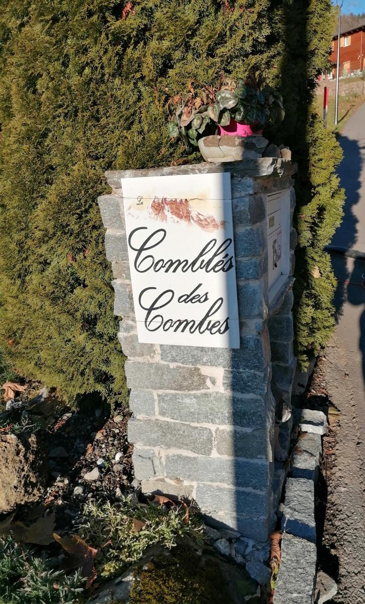 Les Combles Des Combes Hotel Ollon Exterior foto